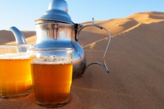 Mint tea in the desert